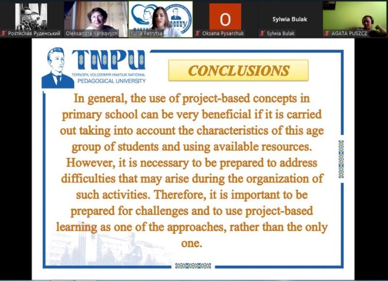 Юлія Ігорівна Петрица пояснює, як реалізовується концепція Д. Дьюї у закладах освіти